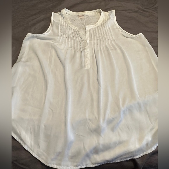 Merona white sleeveless blouse size xxl - Picture 4 of 8
